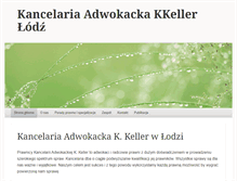 Tablet Screenshot of kkeller.pl